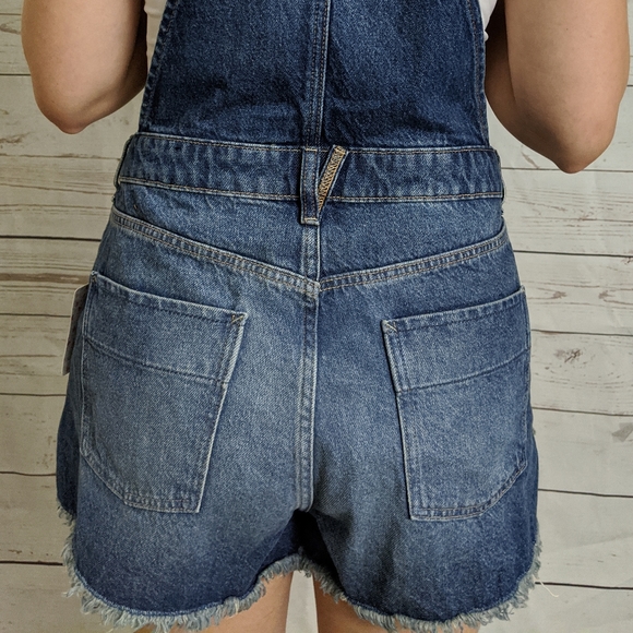 NWT - FREE PEOPLE Sunkissed Shortalls - Picture 6 of 10